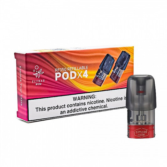 Картридж для багаторазової POD системи ElfBar RF350, Mate500 1.6ml